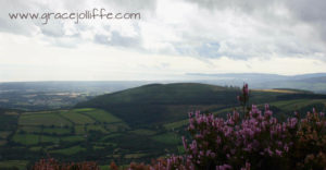 view from sugarloaf to Wicklow illustrating an article about walking the sugarloaf
