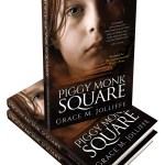 stack of paperback books - Piggy Monk Square by Grace Jolliffe