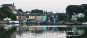 pretty village of Kinvara in Ireland illustrating an article called Acceptable Racist Abuse in Ireland