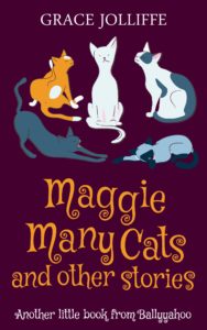 cover of Maggie Many Cats and Other Stories from Ballyyahoo - illustrating a page on children's stories