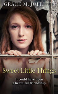 Book cover of Sweet Little Things by Grace M. Jolliffe illustrating an article about Exploiting elderly and vulnerable people with sob-stories.